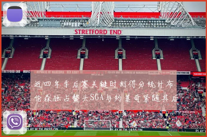 近四年季后赛关键时刻得分统计布伦森独占鳌头SGA与约基奇紧随其后